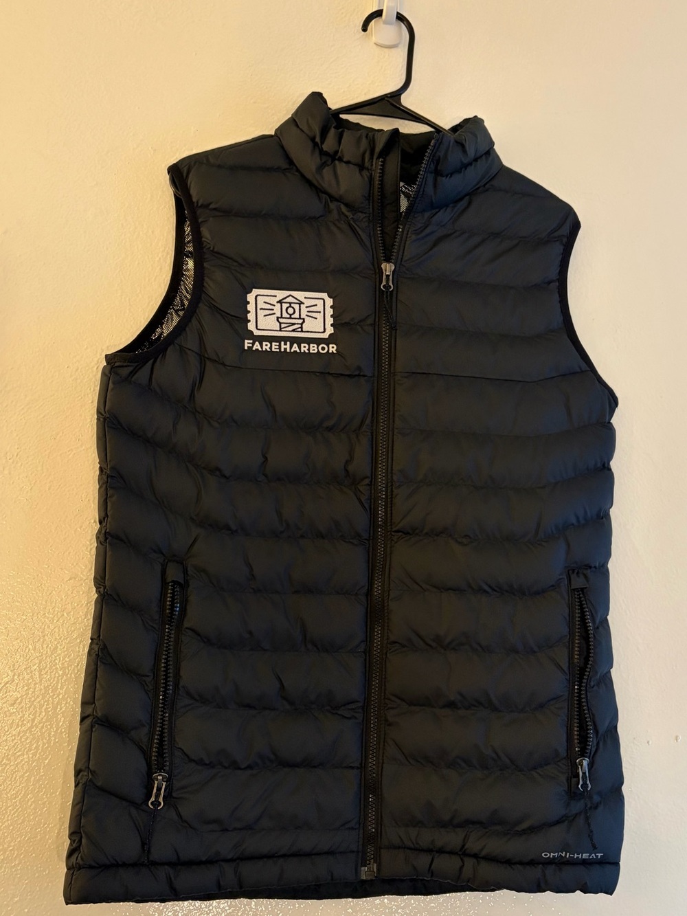 Columbia Black Puffer Vest